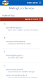 Mobile Screenshot of liste.gasbo.it